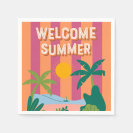 Guardanapo De Papel Livro de Verão Napkin