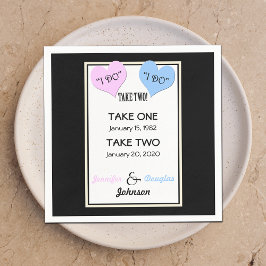 Guardanapo De Papel Livro de Vow Renewing Napkins