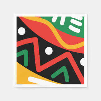 Guardanapo De Papel Livro Geográfico do Mês do Histórico Negro