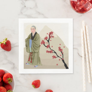 Guardanapo De Papel Livro Monárquico Budista