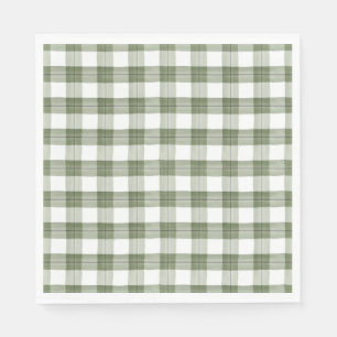 Guardanapo De Papel Livro Verde sobre a Xadrez Napkins