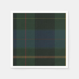 Guardanapo De Papel Livro Verde sobre a Xadrez Napkins