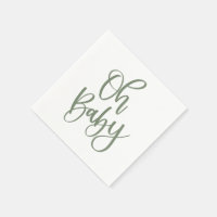 Livro Verde sobre Bebê Napkins