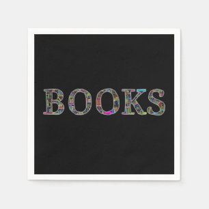 Guardanapo De Papel Livros: um design para amantes de livro