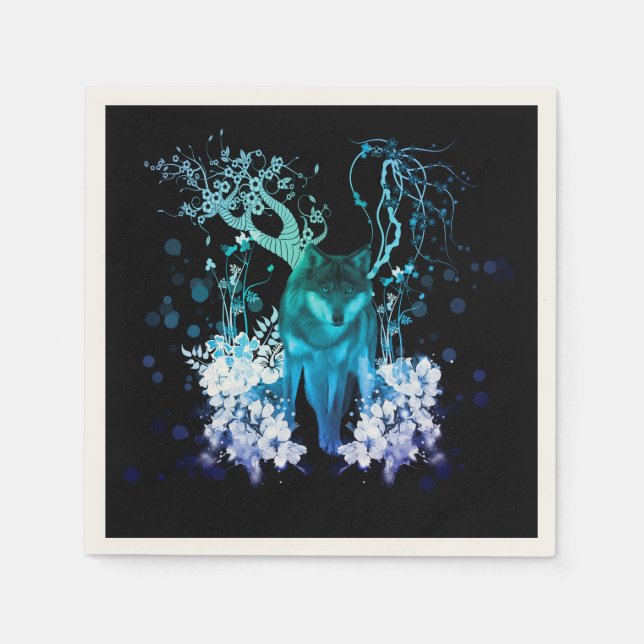 Guardanapo De Papel Lobo incrível (Frente)