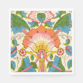 Guardanapo De Papel Lodden Rosa (por William Morris)