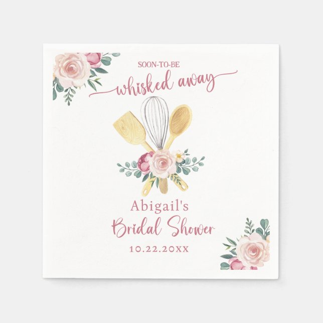 GUARDANAPO DE PAPEL LOGO A SER LEVADA PARA CHUVEIRO DE NOIVA (Frente)