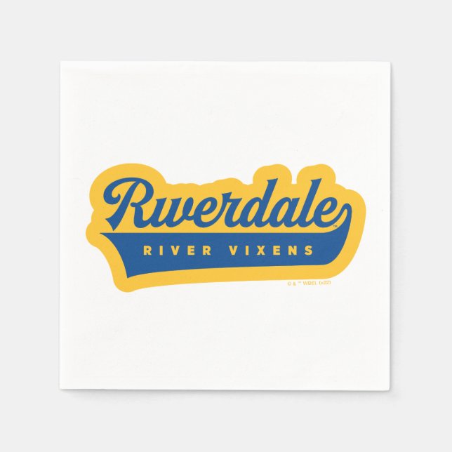 Guardanapo De Papel Logo Riverdale River Vixens (Frente)