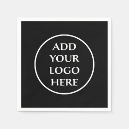 Guardanapo De Papel Logotipo aqui Empresa profissional Corporativa