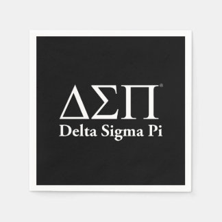 Guardanapo De Papel Logotipo Clássico Delta Sigma Pi