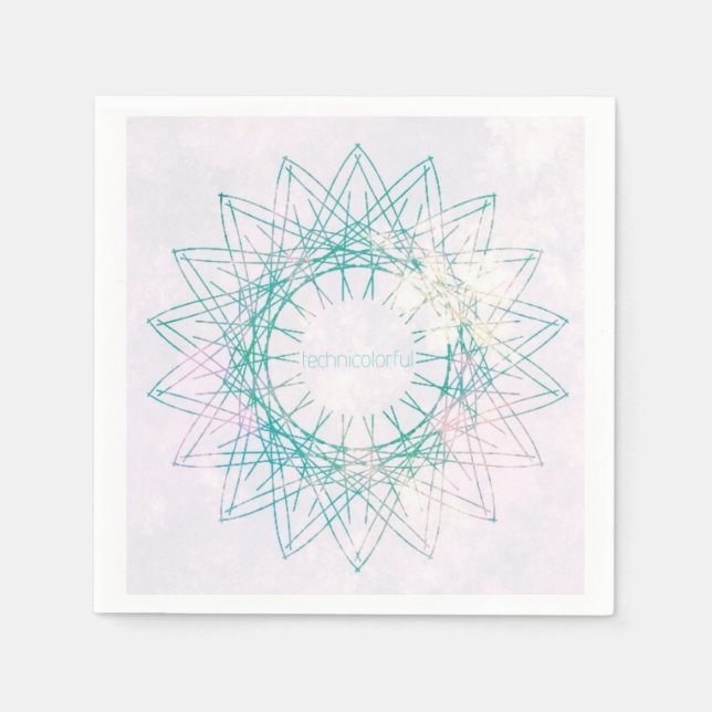 Guardanapo De Papel Logotipo coquetel Napkins (Frente)