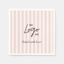 Logotipo da Padaria Café Listras Fofas Assado Com 