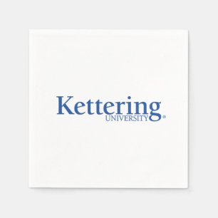 Guardanapo De Papel Logotipo da Universidade de Kettering
