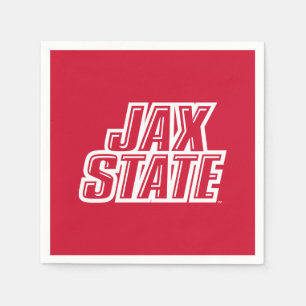 Guardanapo De Papel Logotipo JAX STATE da Universidade Estadual de Jac