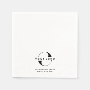 Guardanapo De Papel Logotipo no documento comercial da empresa Clean +