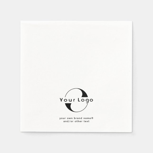 Guardanapo De Papel Logotipo no documento comercial da empresa Clean + (Frente)