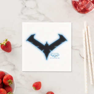 Guardanapo De Papel Logotipo Noturno Gotham Knights
