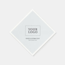 Logotipo Personalizado de Marca Cinza Simples para