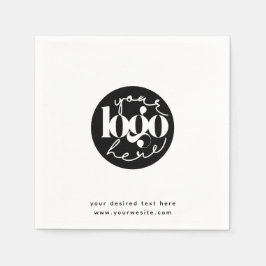 Guardanapo De Papel Logotipo personalizado profissional minimalista