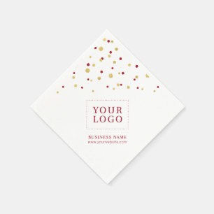Guardanapo De Papel Logotipo Promocional Personalizado de Confetes Ver