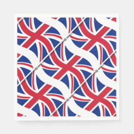 Guardanapo De Papel Londres Themed Party Union Jack Paper Napkins