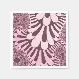 Guardanapo De Papel Loop rosa e Rosa