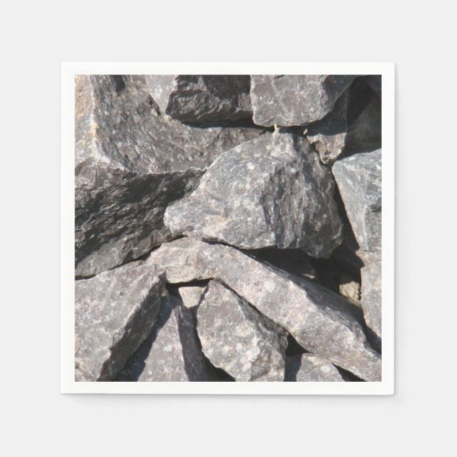 Guardanapo De Papel Loose Granite Rock (Frente)