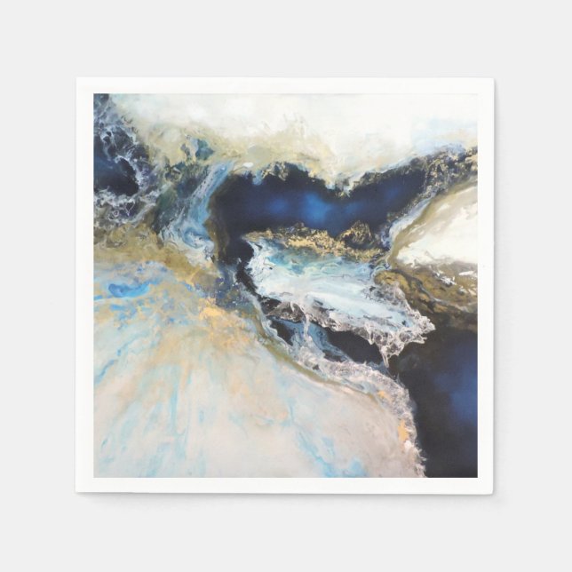 Guardanapo De Papel Los Mares (Frente)