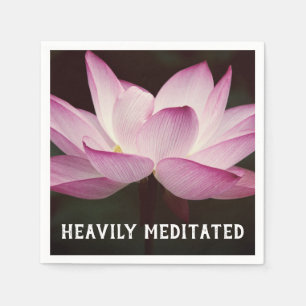 Guardanapo De Papel Lotus Pacífica, Napkins Pesadamente Meditado