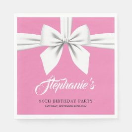 Guardanapo De Papel Louça de mesa de aniversário Tiffany elegante cor-