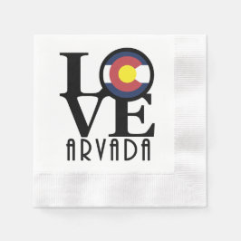 Guardanapo De Papel LOVE Arvada Colorado