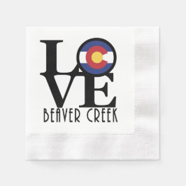Guardanapo De Papel LOVE Beaver Creek CO