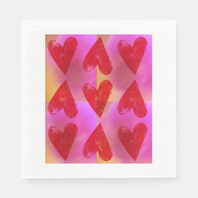 Guardanapo De Papel Love Heart Cosmic (Frente)