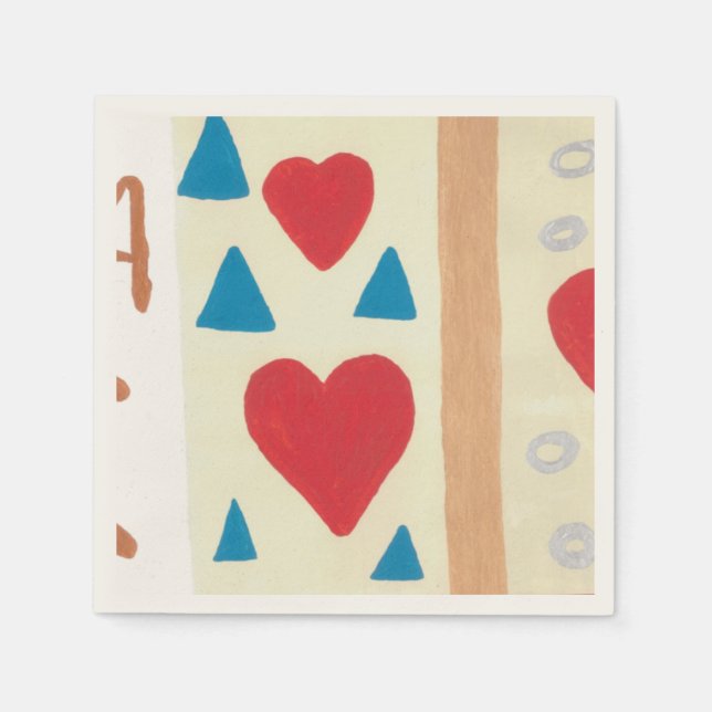 Guardanapo de papel Love Path (Frente)
