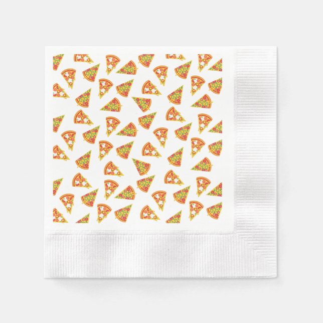 Guardanapo De Papel Love Pizza (Frente)