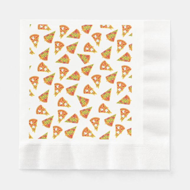 Guardanapo De Papel Love Pizza (Frente)
