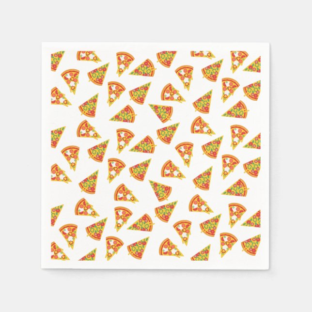 Guardanapo De Papel Love Pizza (Frente)