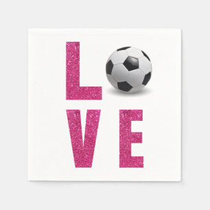 Guardanapo De Papel Love Soccer