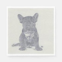 Guardanapo De Papel Lover Buldogue Francês