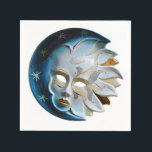 Guardanapo De Papel Lua Celestial e Máscara<br><div class="desc">Lua Celestial e Máscara Pequenos detalhes fazem uma grande diferença.. luz de velas, luz de humor, cheiros deliciosos flutuando da cozinha. Deixe-nos ajudá-lo a arrumar essas pequenas peças, começando com guardanapos. Claro, as pessoas só as usam e abusam, mas imaginem um mundo sem elas. Terrível, hein? Agora tente imaginar um...</div>