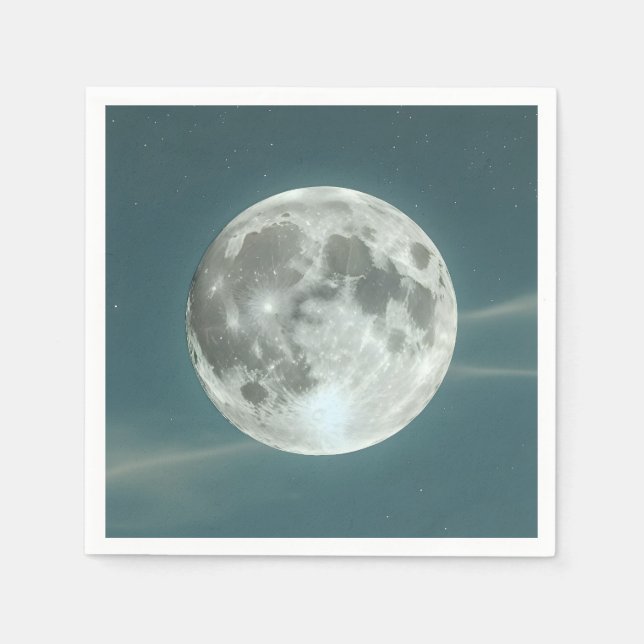 Guardanapo De Papel Lua cheia (Frente)