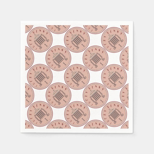 Guardanapo De Papel Lucky Penny (Frente)