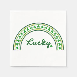 Guardanapo De Papel Lucky Shamrock