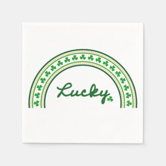 Guardanapo De Papel Lucky Shamrock