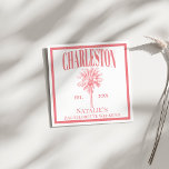 Guardanapo De Papel Luxe Palm Trees Charleston Bachelorette Costeira<br><div class="desc">Elevem sua solteira Costeira de Charleston com nossa Bachelorette das Palmeiras Luxe Napkins, o epítome da missa de solteira de luxo. Personalizados para sua solteira costeira, esses guardanapos adicionam um toque de sofisticação à sua festa de solteira de Charleston e à viagem de final de semana das meninas. Adotar a...</div>