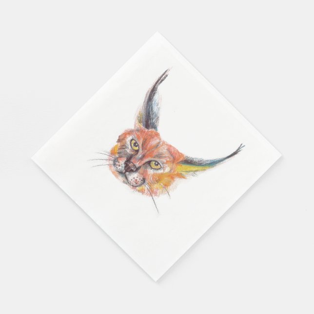 Guardanapo De Papel Lynxs Luncheon Paper Napkins (Quina)