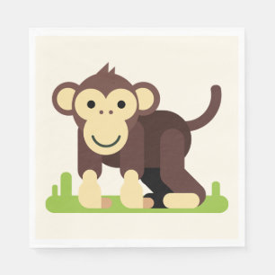 Guardanapo De Papel Macaco