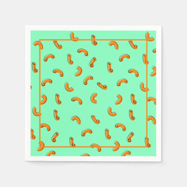 Guardanapo de Papel Macarrão com Queijo (Frente)