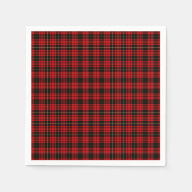 Guardanapo De Papel MacQueen Tartan (Frente)