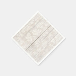 Guardanapo De Papel Madeira Botânica Folha Branca Elegante